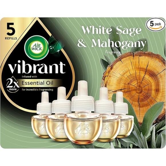 Scented Oils 5ct, air freshener White Sage & Mahogany - Picture 7 of 7